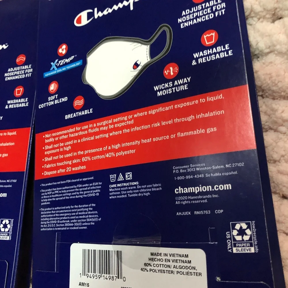 Champion pack three
